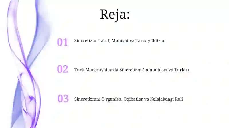 Sinkretizm Tushunchasi va uning o'rganilishi 2