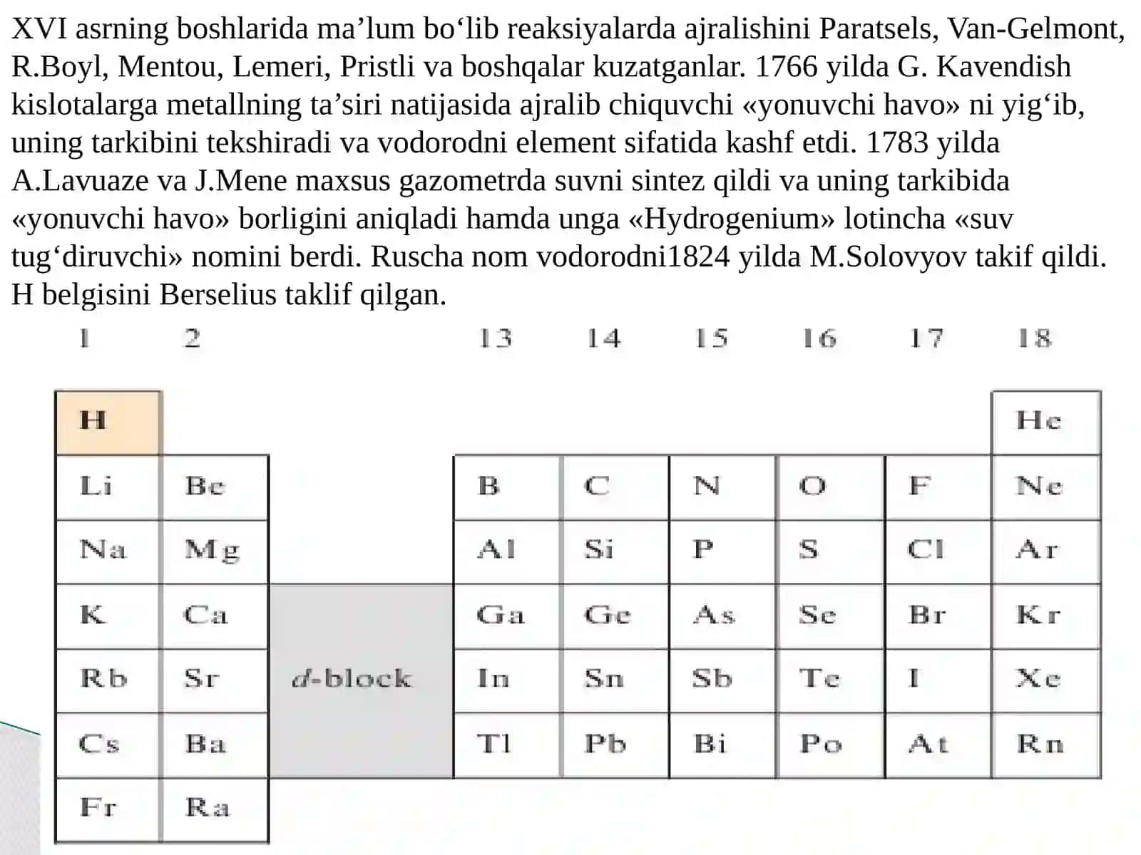 I  A guruh elementlari 2