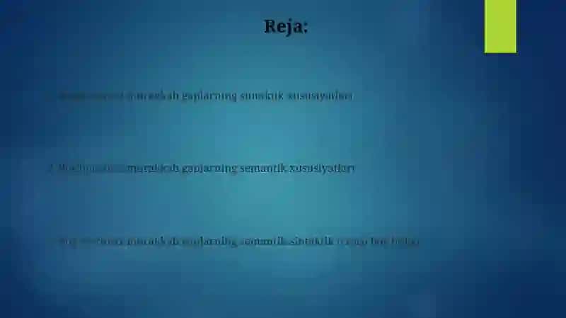 Bog'lovchisiz qo'shma gaplarning semantik-sintaktik xususiyatlari 2