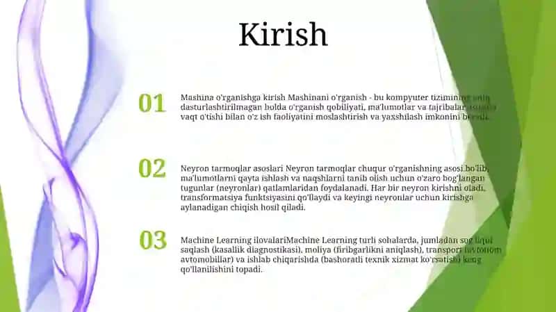 Mashinalarning Yurish Qismi 2