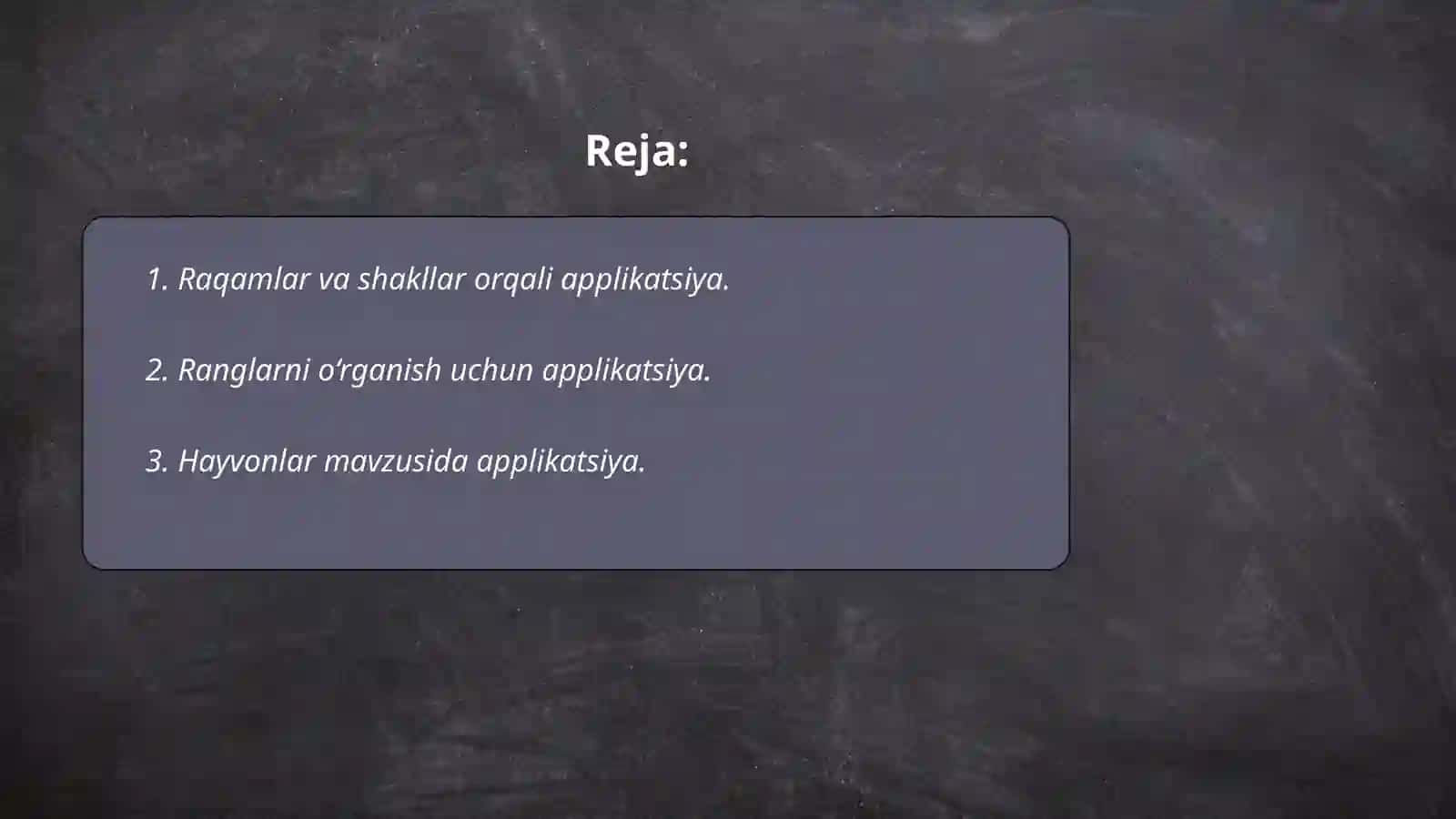 Maktabgacha yoshdagi bolalarni applikatsiya ishiga oʻrgatish 2