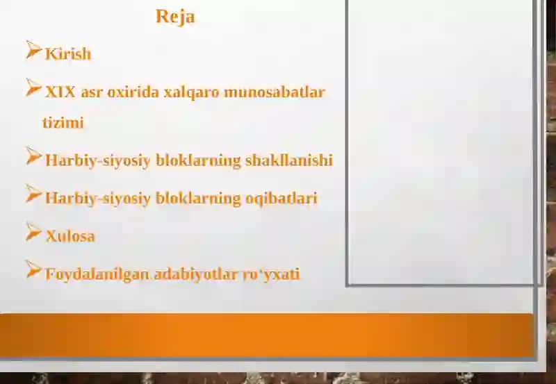 Harbiy-siyosiy bloklar 2