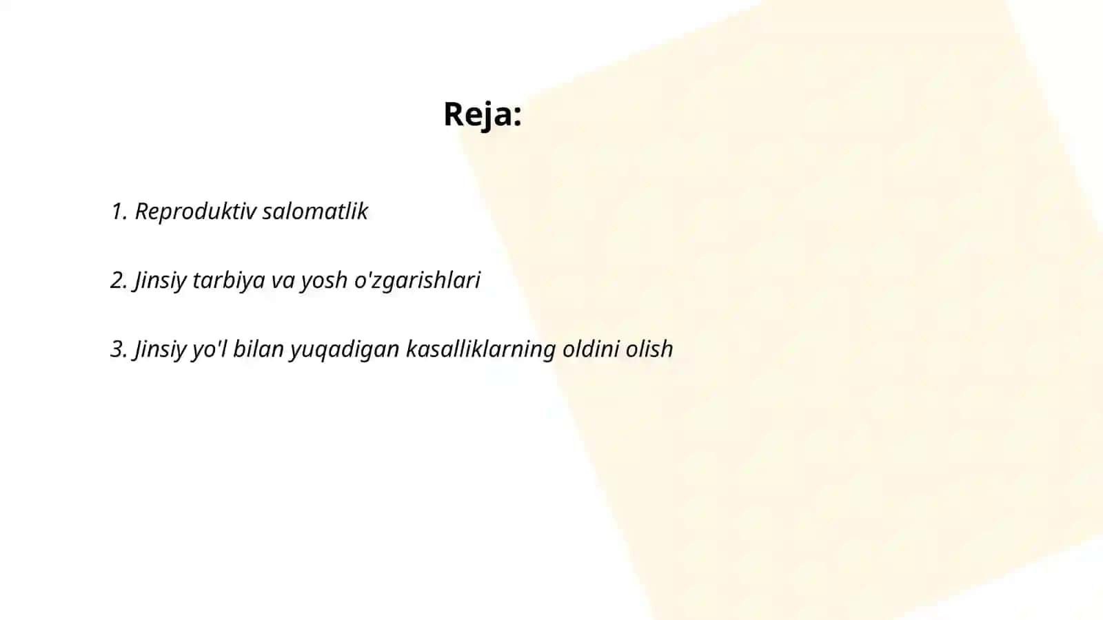 Jinsiy tarbiyaning tibbiy aspektlari 2