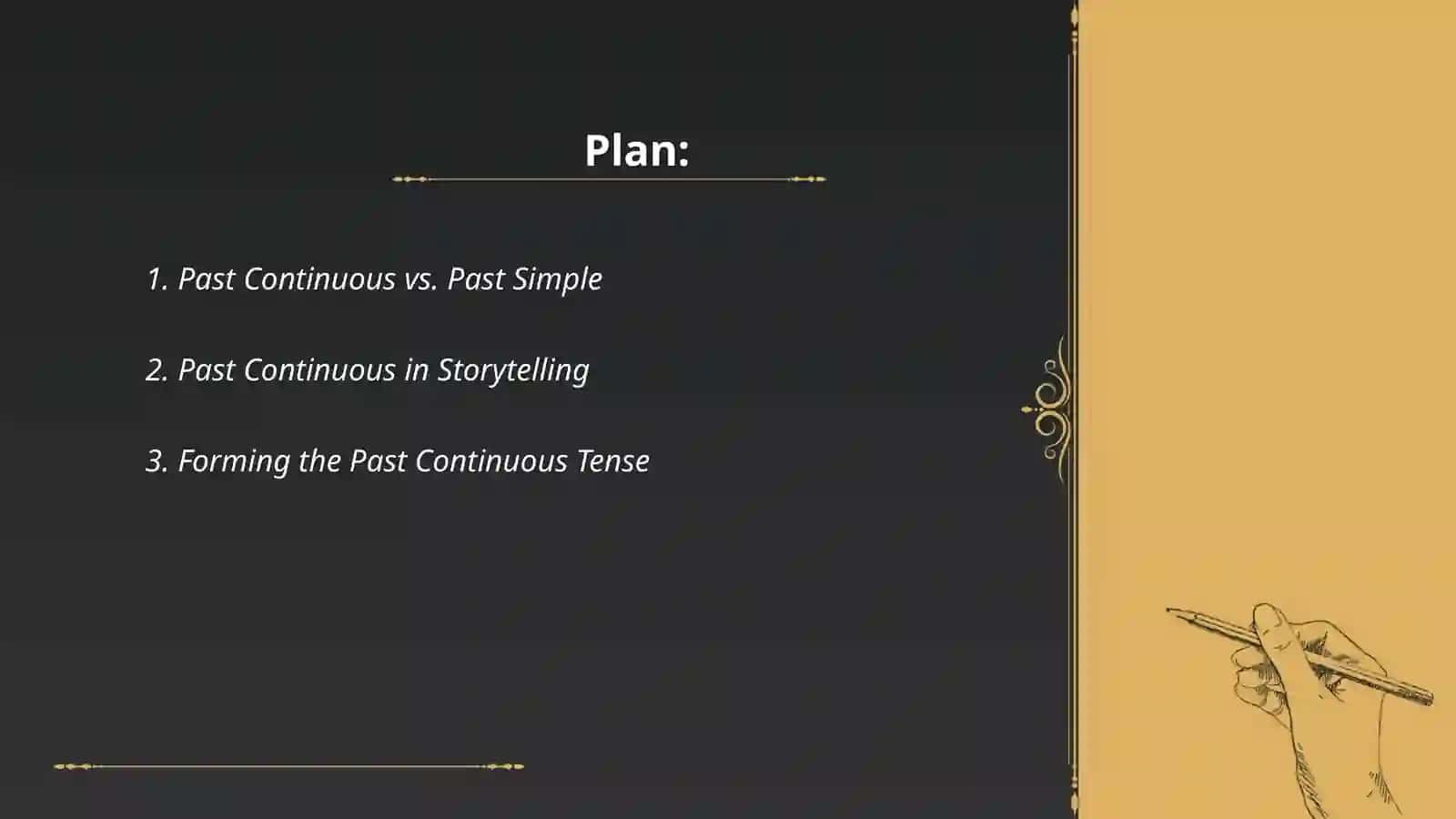 Past Continous 2