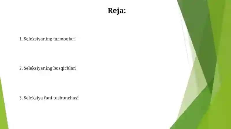 Seleksiya fani haqida tushuncha 2