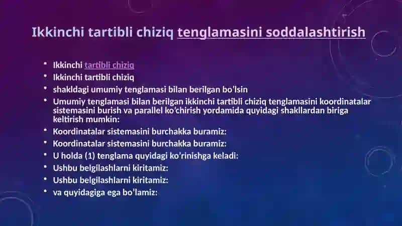 Matematika analiz 2