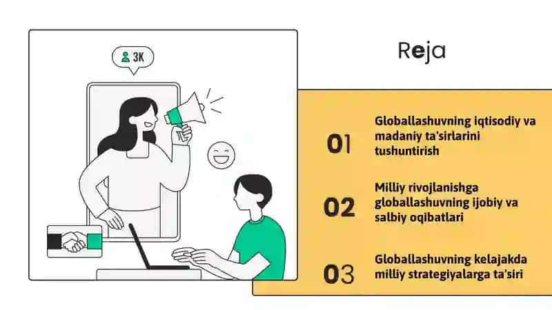 Globallashuvning milliy rivojlanishga o'tkazayotgan tasiri va uning oqibatlari 2