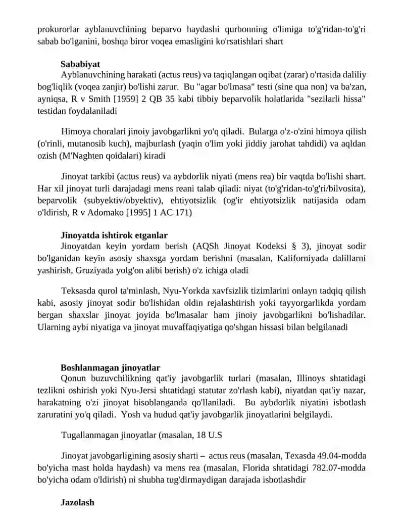 Jinoyat javobgarlik asoslari 2