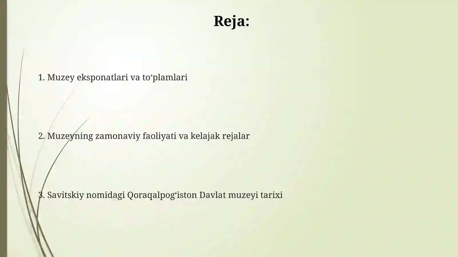 Savitskiy nomidagi Qoraqalpogʻiston Davlat muzeyi 2