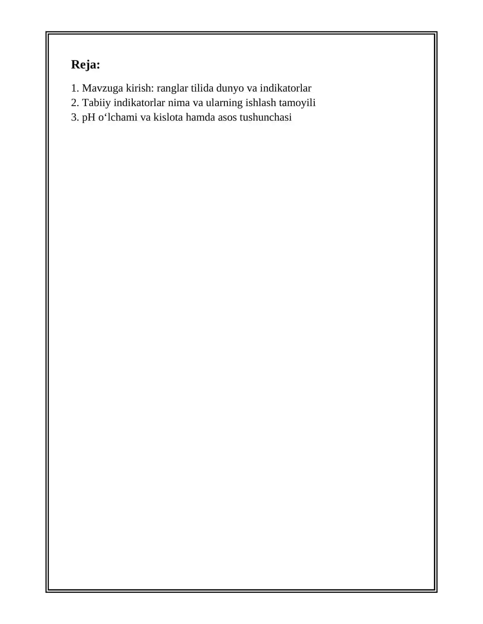 Ranglar TILIDA DUNYO 2