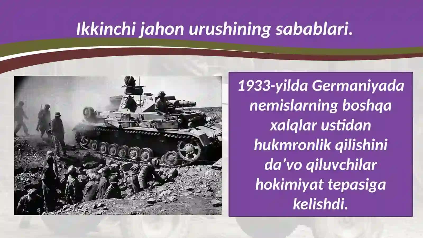 Ikkinchi jahon urushi 2