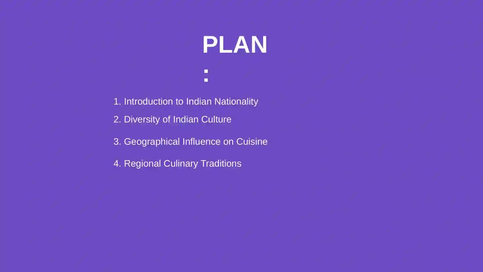 Nationality and cuisine of India 2