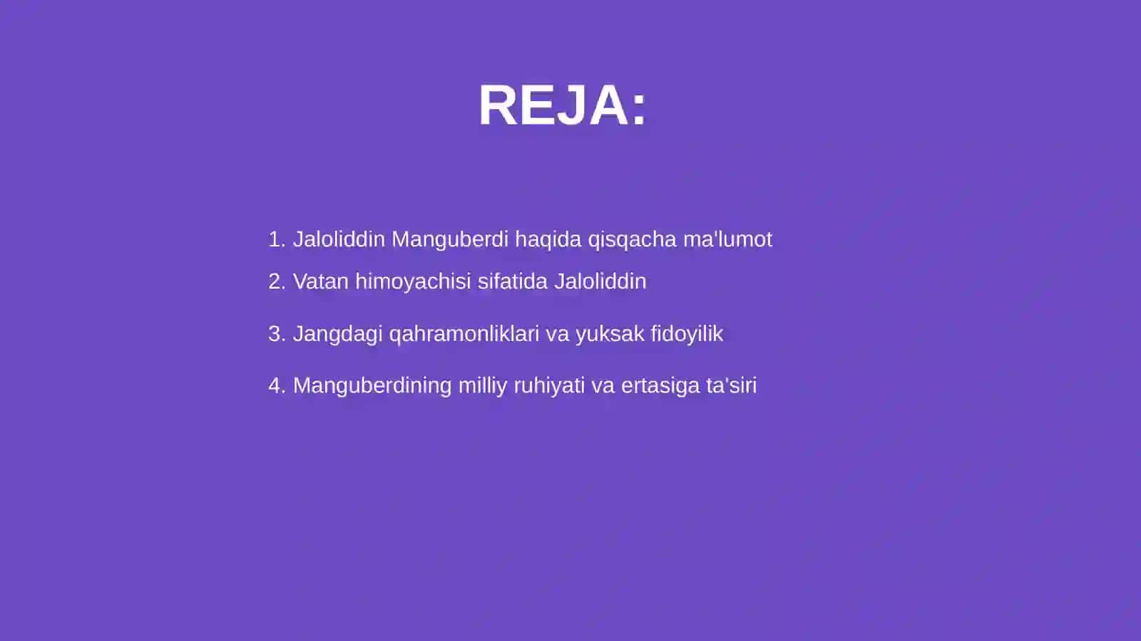 Jaloliddin Manguberdi vatan himoyachisi haqida slayd koʻproq maʼlumot bolsin rangli boʻlgan holda 2