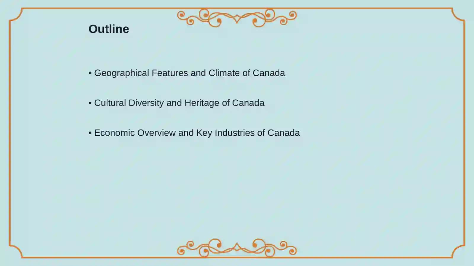 General Information about Canada 2