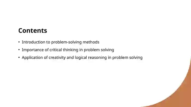 Problem-solving methods 2