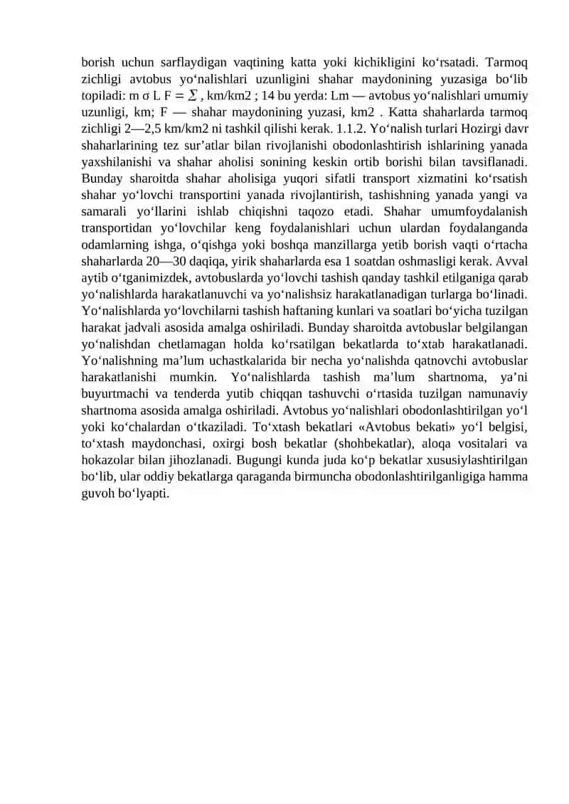 Avtobuslar va taksilar ishini nozimlak boshqaruvi 2