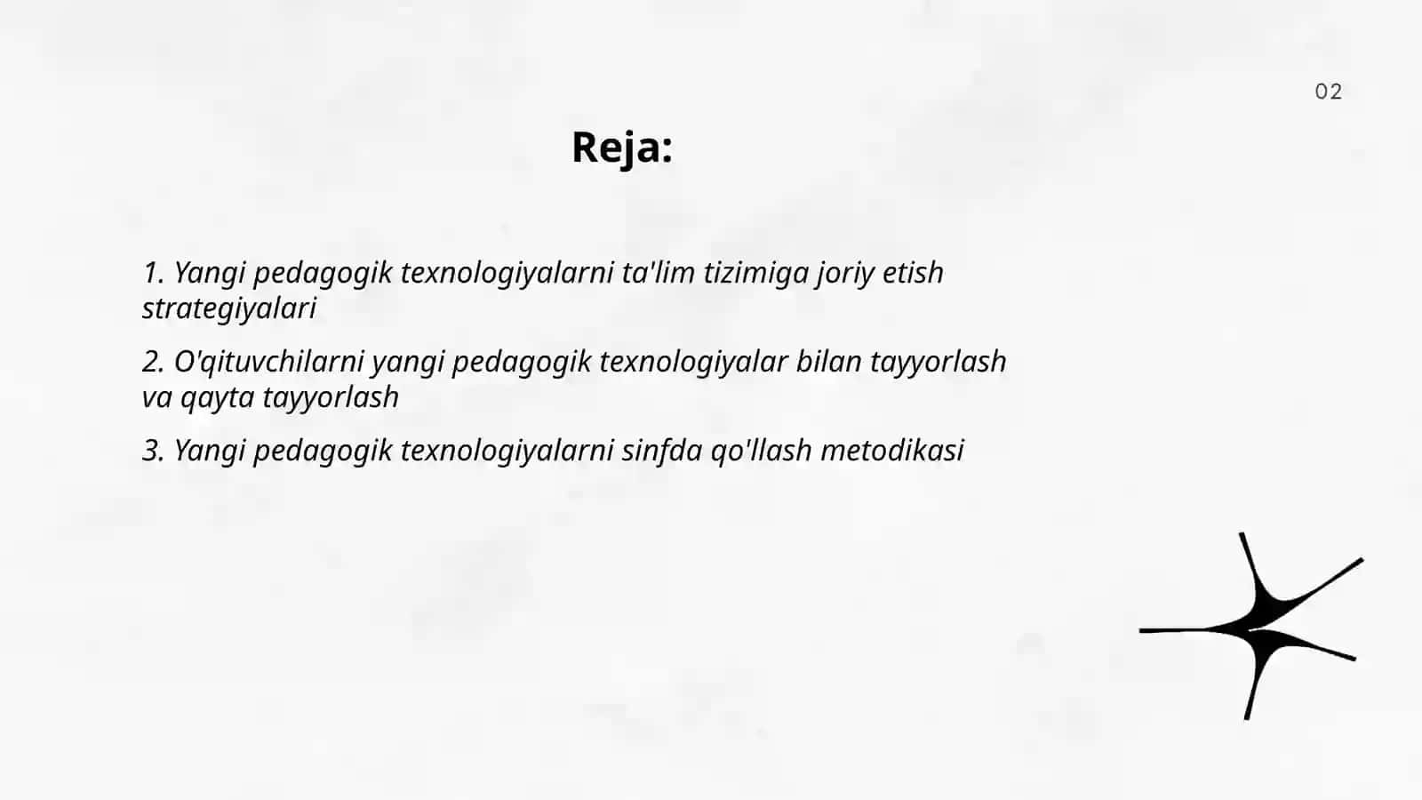 Yangi pedogogik texnologiyalar yuborish 2