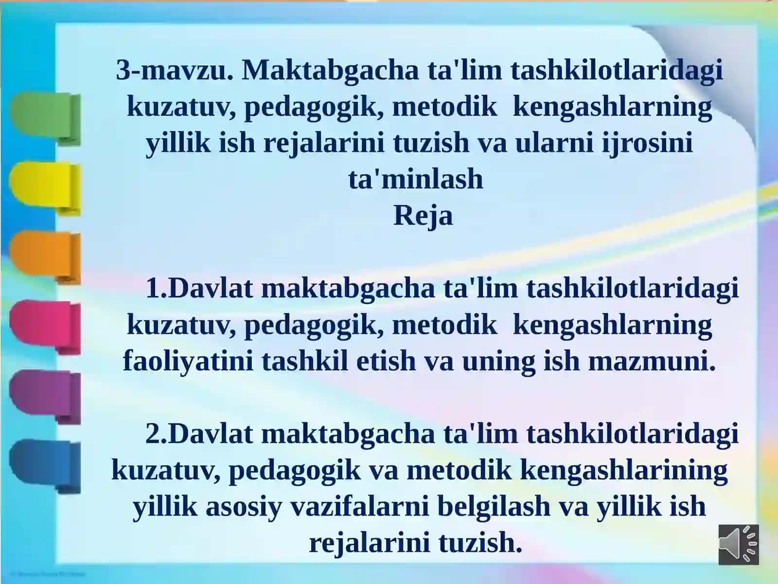 Kuzatuv kengashi, pedagogik va metodik kengash faoliyatini yuritish. 2