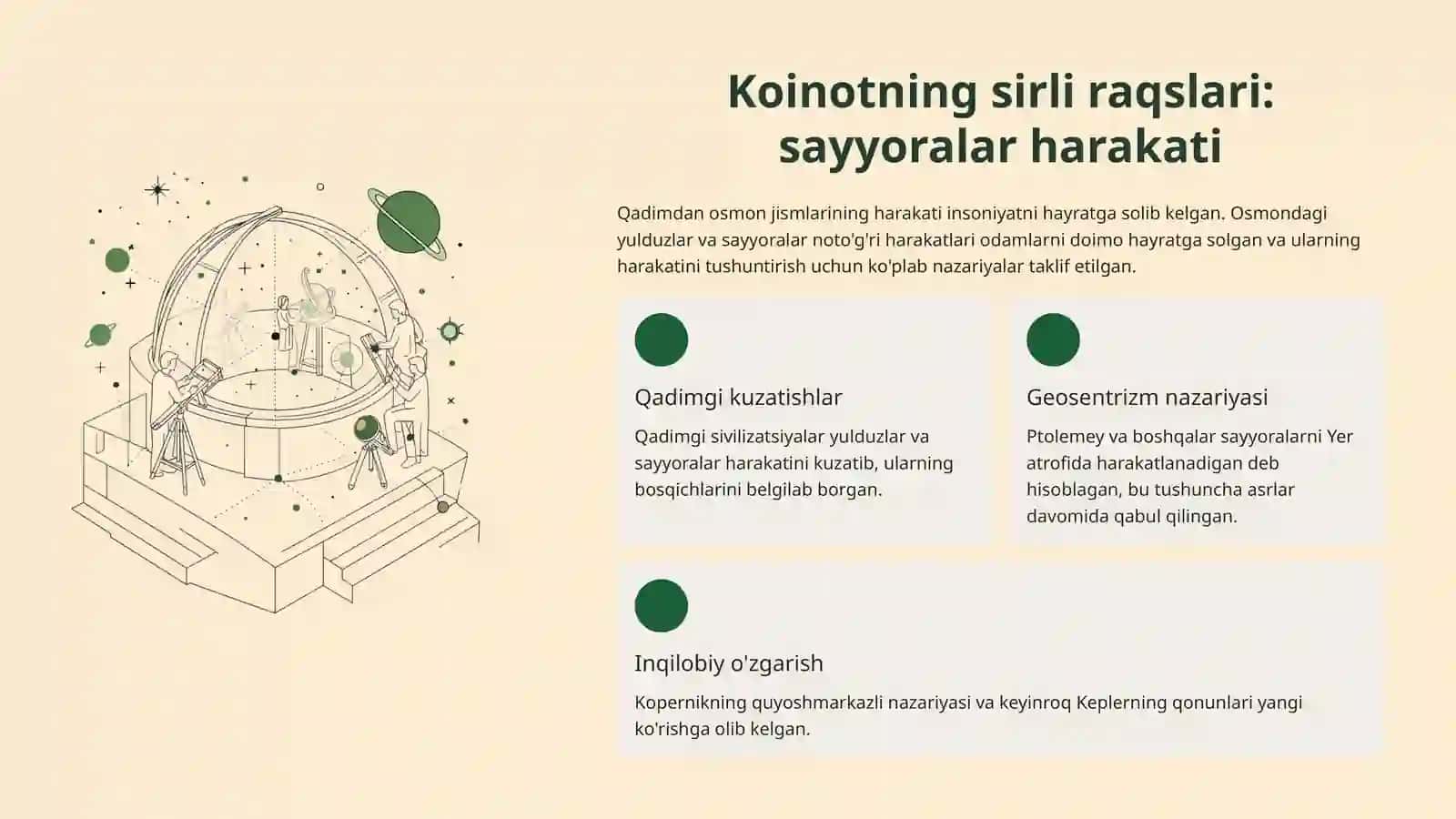 Sayyoralar harakati va butun olam tortishish qonuni 2