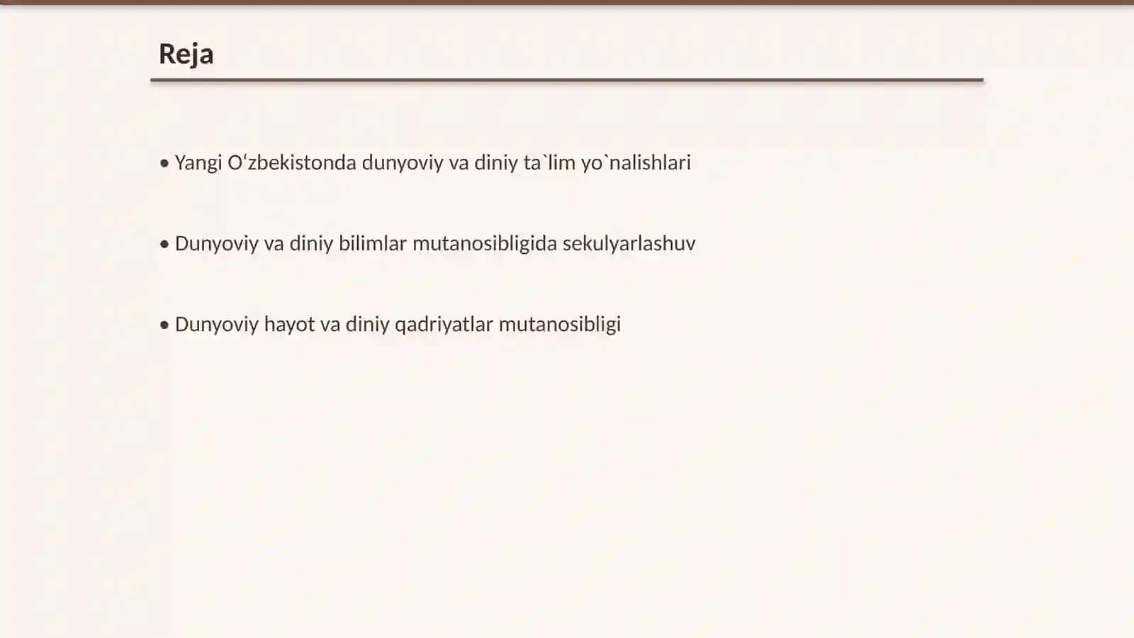 Dunyoviy va diniy bilimlarmutanosibligini ta’minlashningahamiyati 2