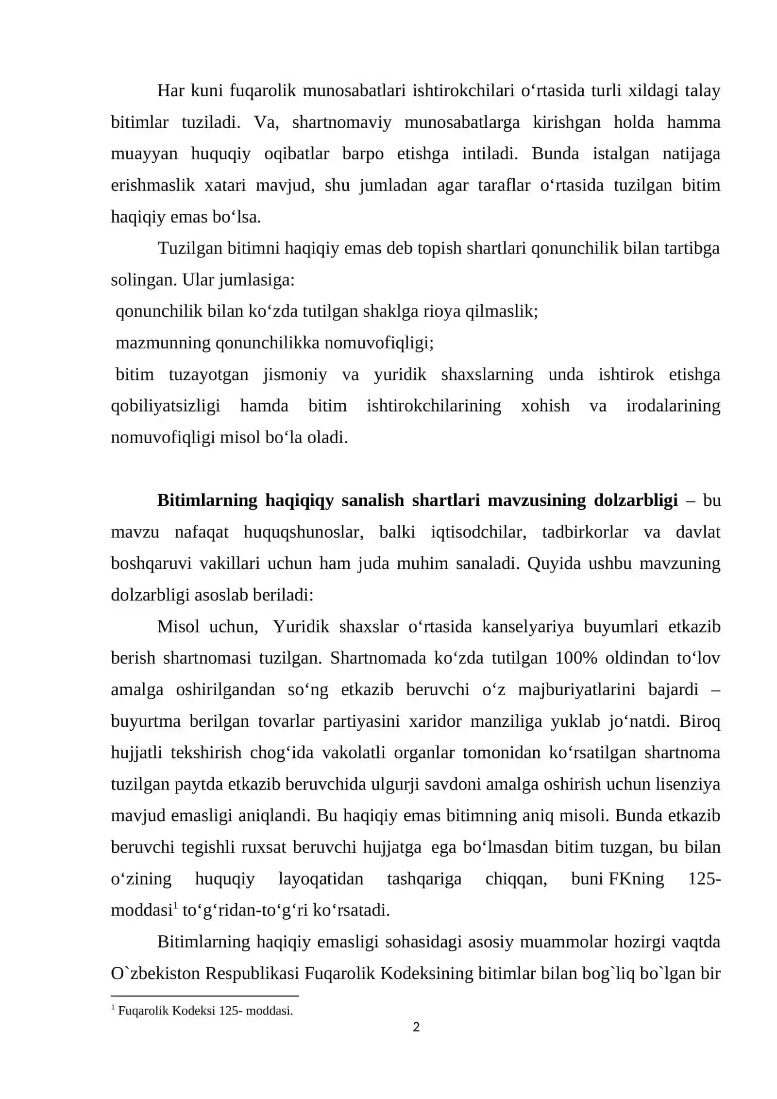 YURIDIK AHAMIYATGA EGA BO'LGAN FAKTLARNI ANIQLASH TO'G'RISIDAGI ISHLARNI SUDDA KO'RISH TARTIBI 2