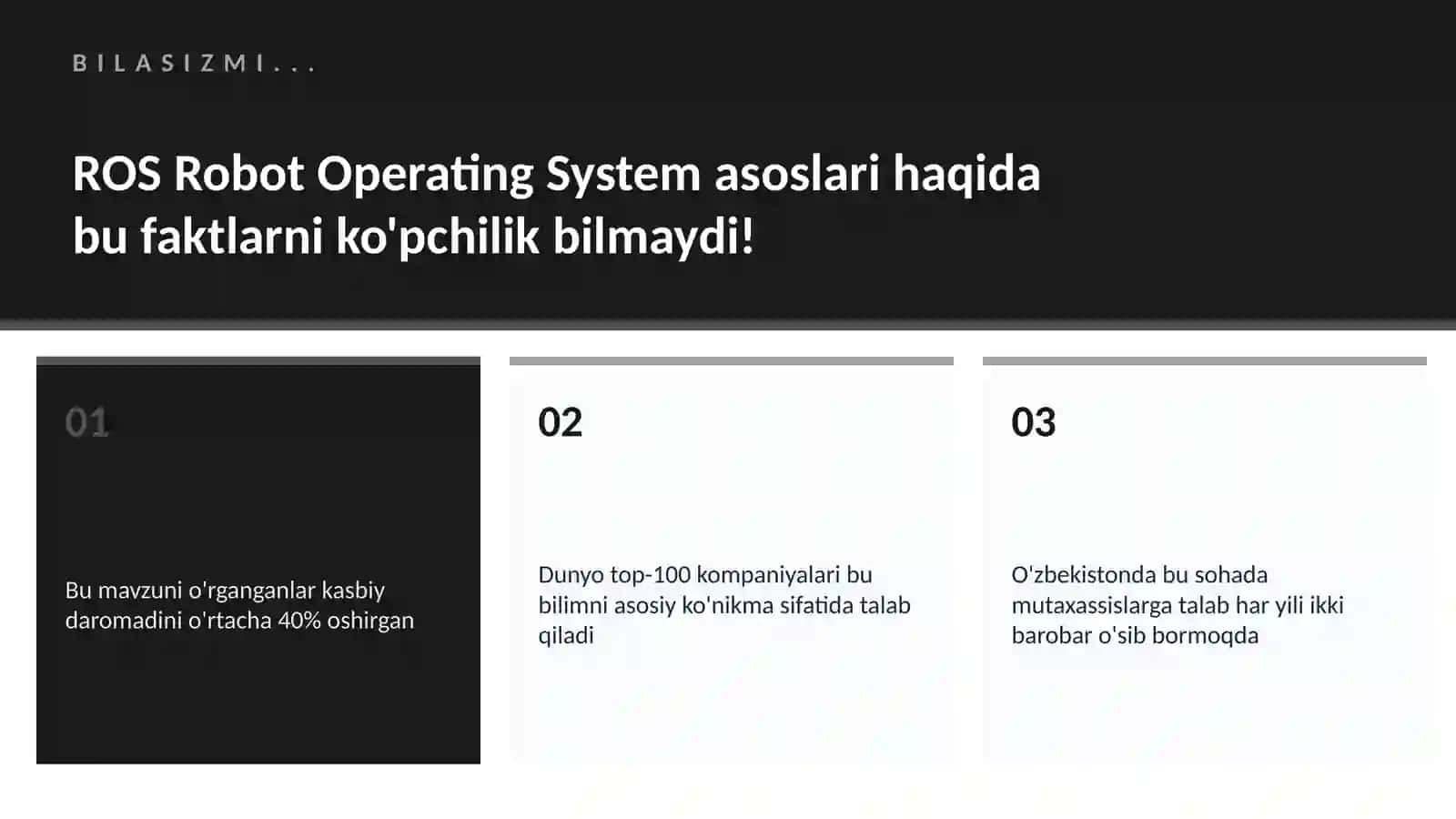 ROS Robot Operating System asoslari 2