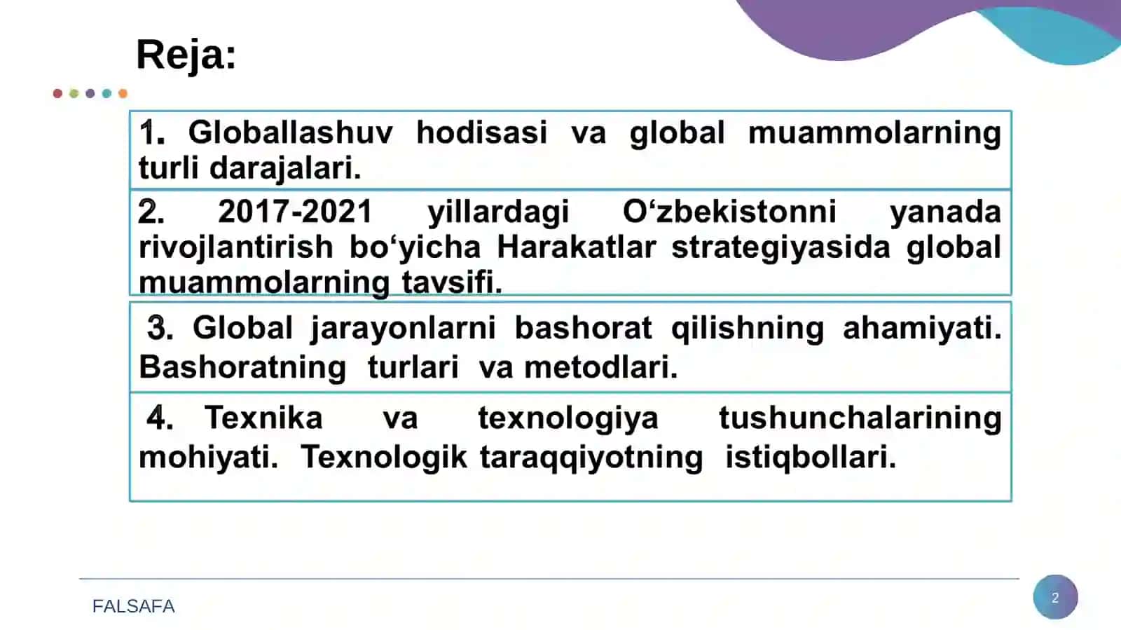 Globallashuv va barqaror taraqqiyot falsafasi 2