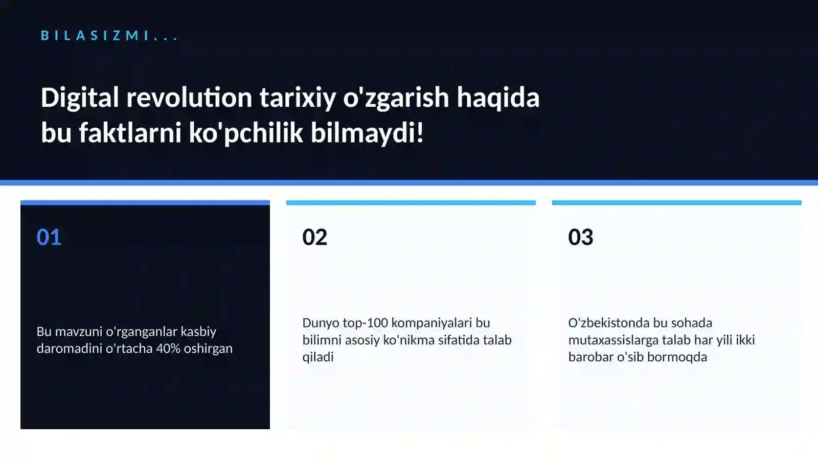 Digital revolution tarixiy o'zgarish 2