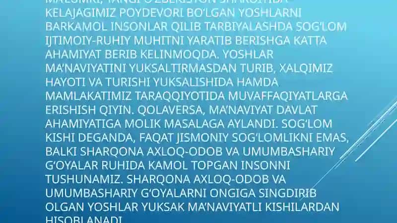 YOSHLAR TARBIYASIDA FALSAFAVIY KATEGORIYALAR TO’G’RISIDAGI BILIMLARNING AHAMIYATI 2