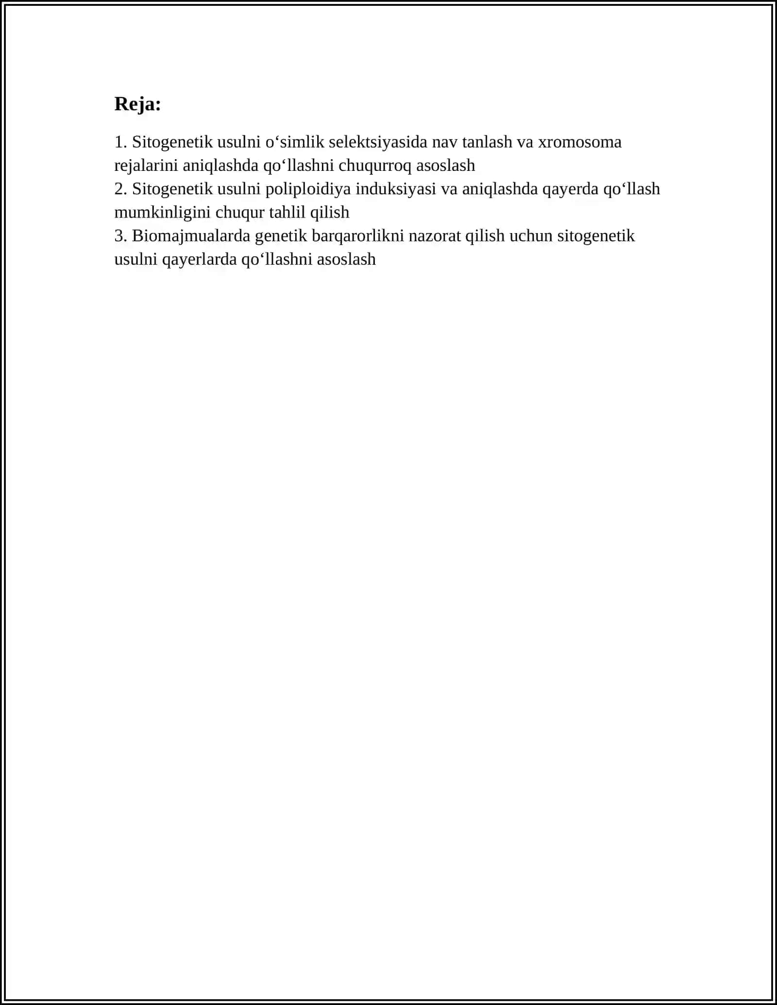 Sitogenetik Usullar 2