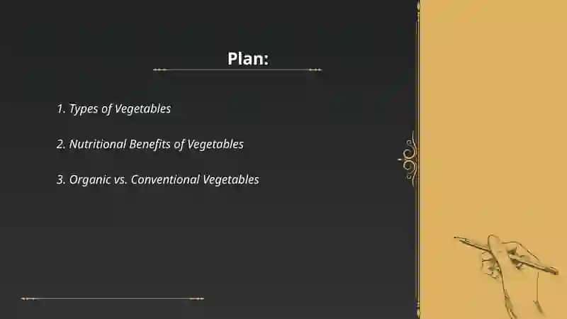 Types of Vegetables 2