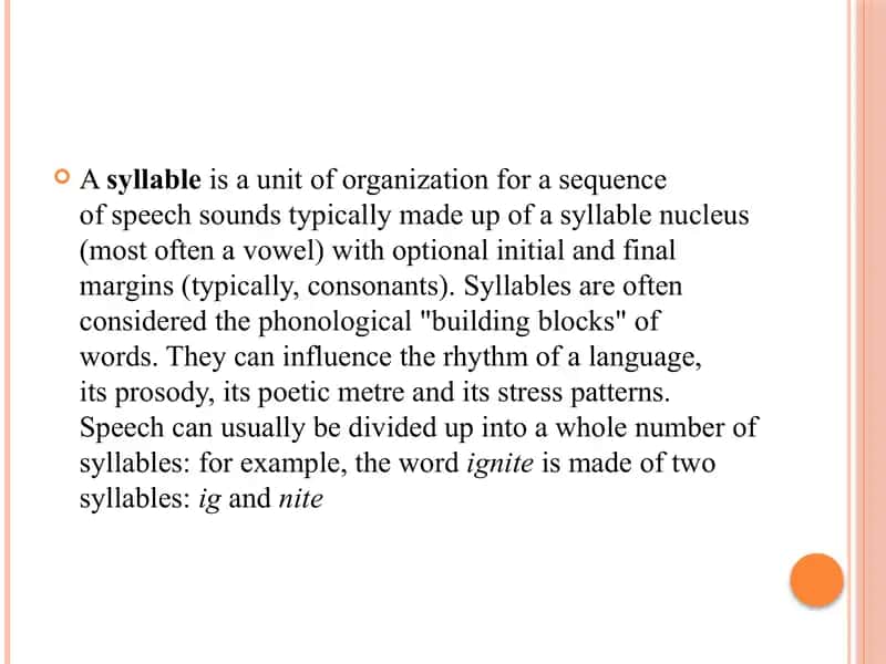 Syllables 2