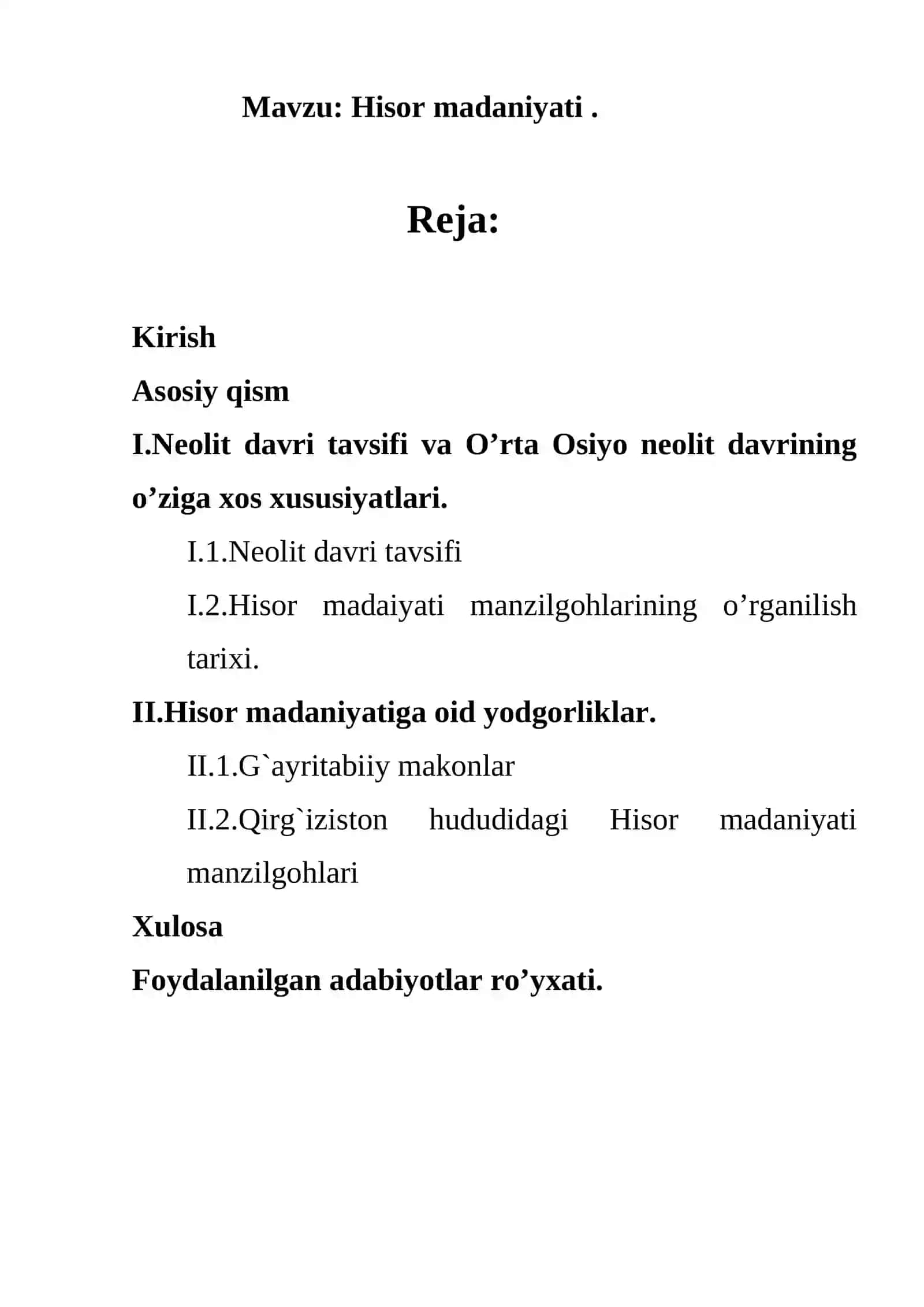 Hisor madaniyati 2