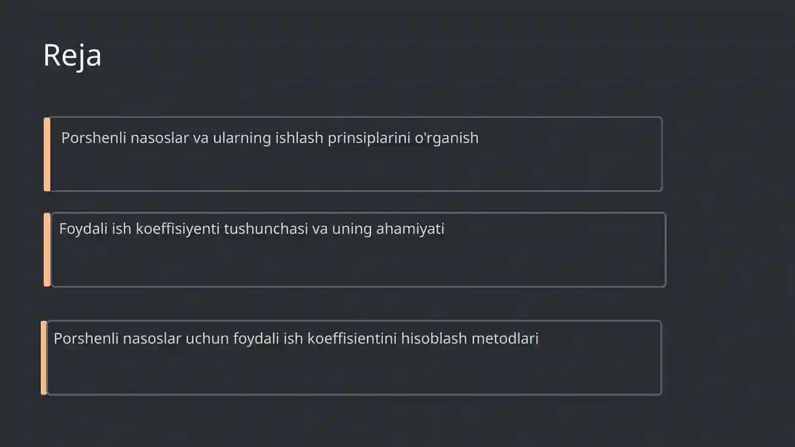 Porshenli nasoslarning foydali ish koeffisiyenti 2