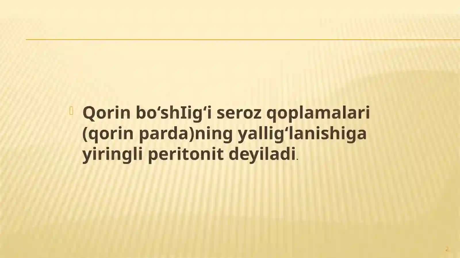 Yiringli peritonit 2