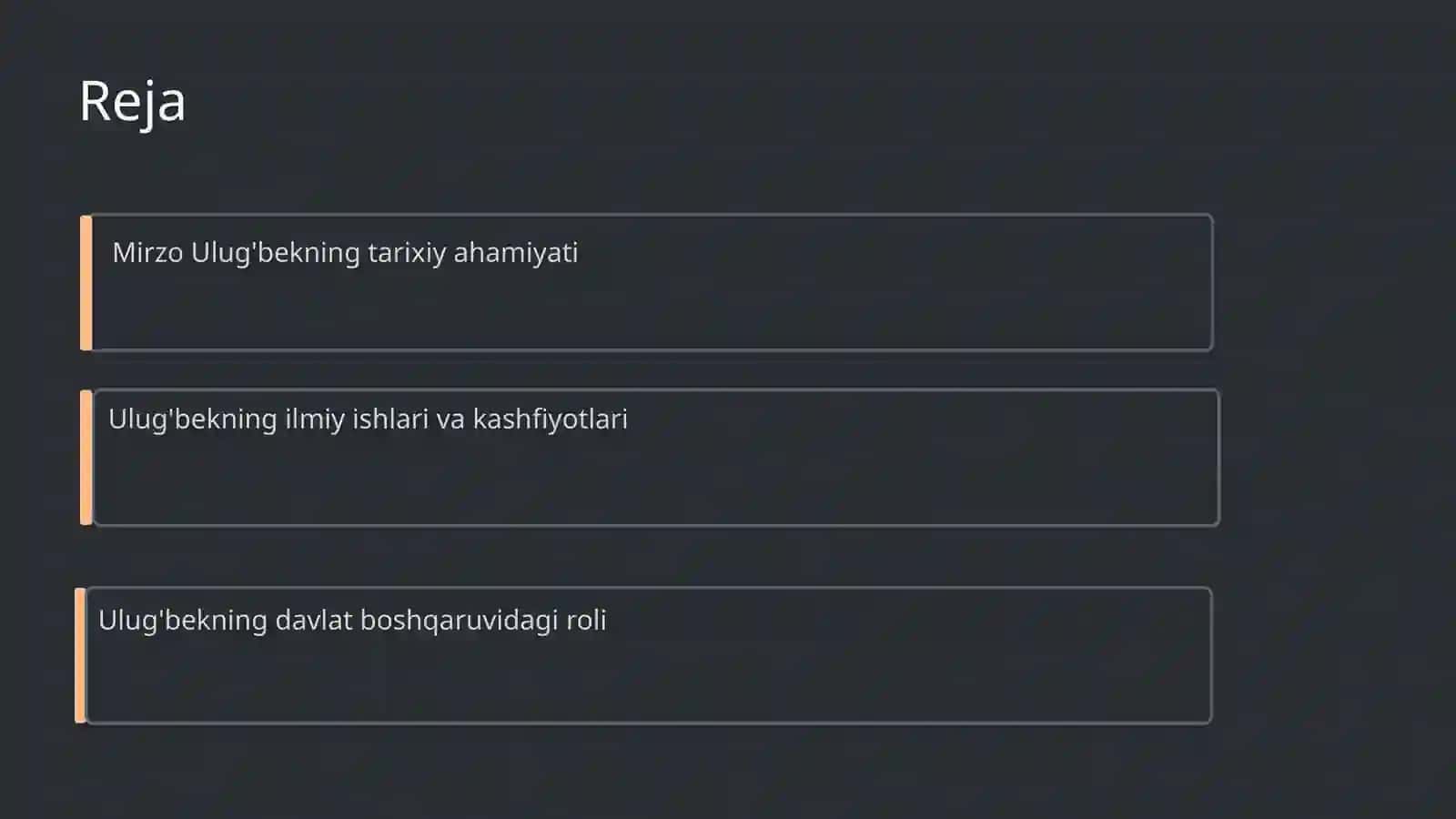 Mirzo Ulug'bekning tarixiy ahamiyati 2