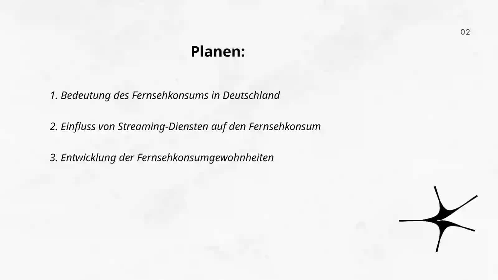 Bedeutung des Fernsehkonsums in Deutschland 2