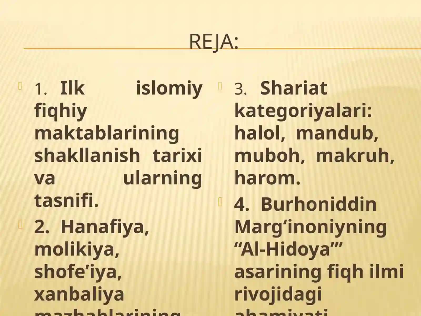 Islom fiqhiy maktablari 2