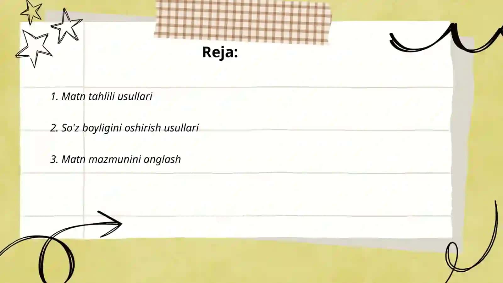 Matn tahlili usullari 2