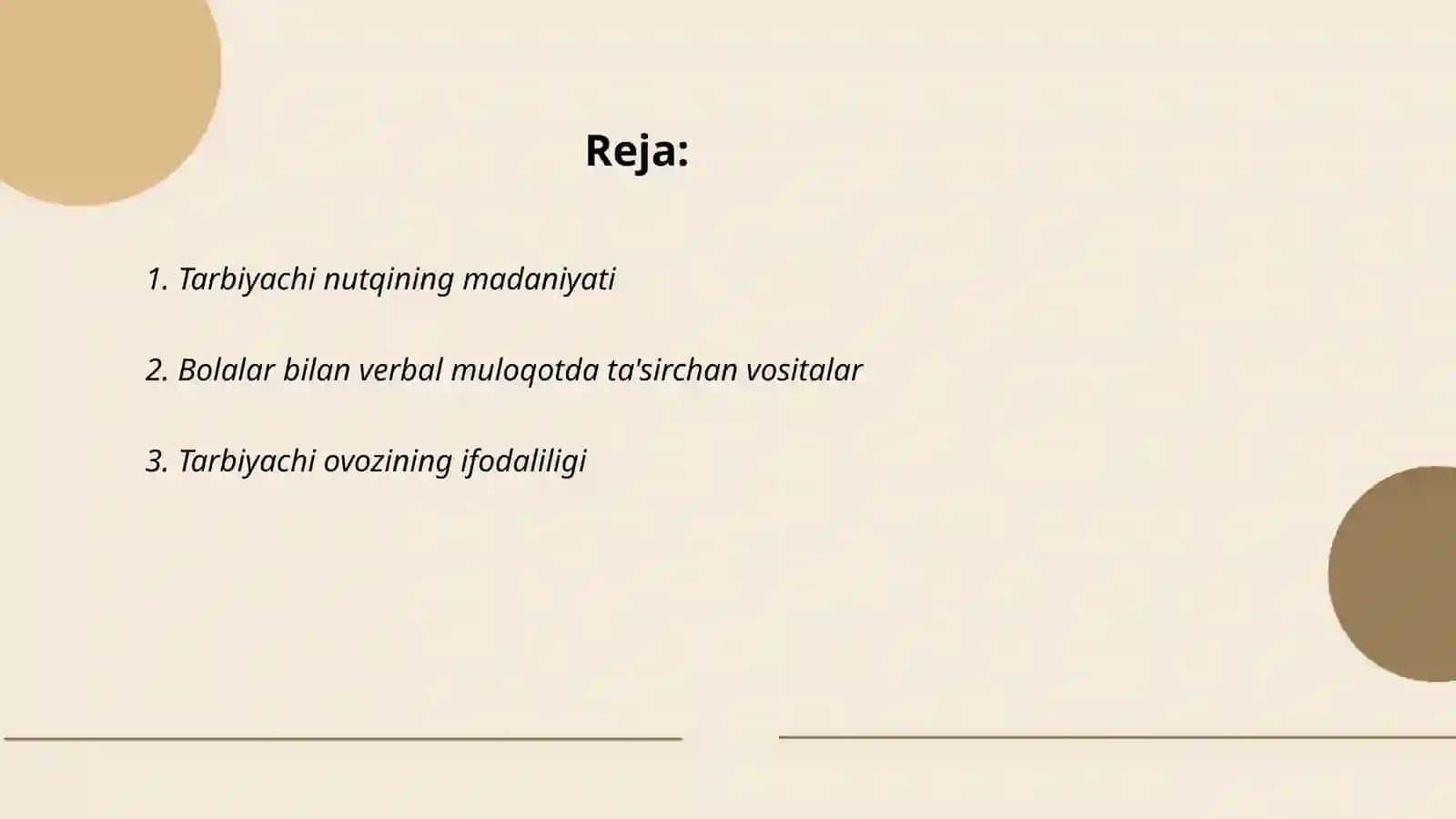 Tarbiyachi nutqining tasirchanliligi va ifodaliligi 2