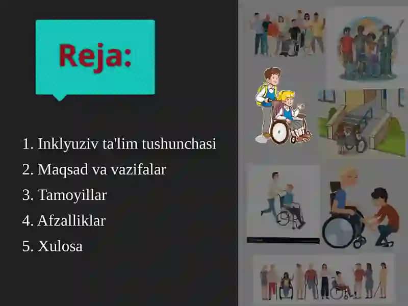 Imkoniyati cheklangan bolalarni inklyuziv ta'lim va tarbiyalash konsepsiyasi 2