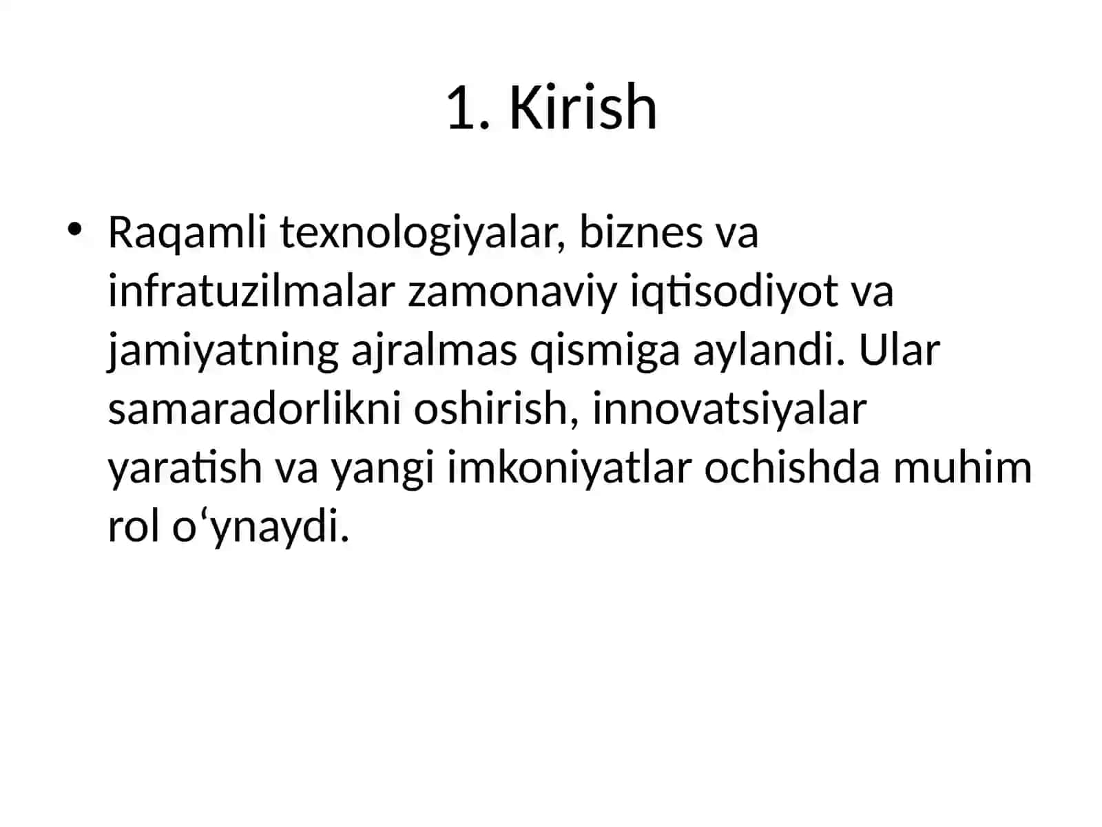 Raqamli Texnologiyalar 2