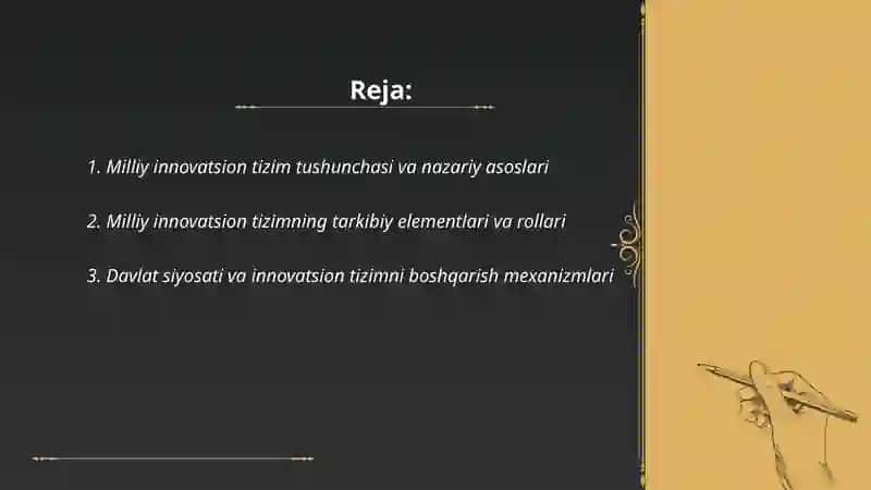Milliy innovatsion tizim modeli: nazariya va amaliyot 2