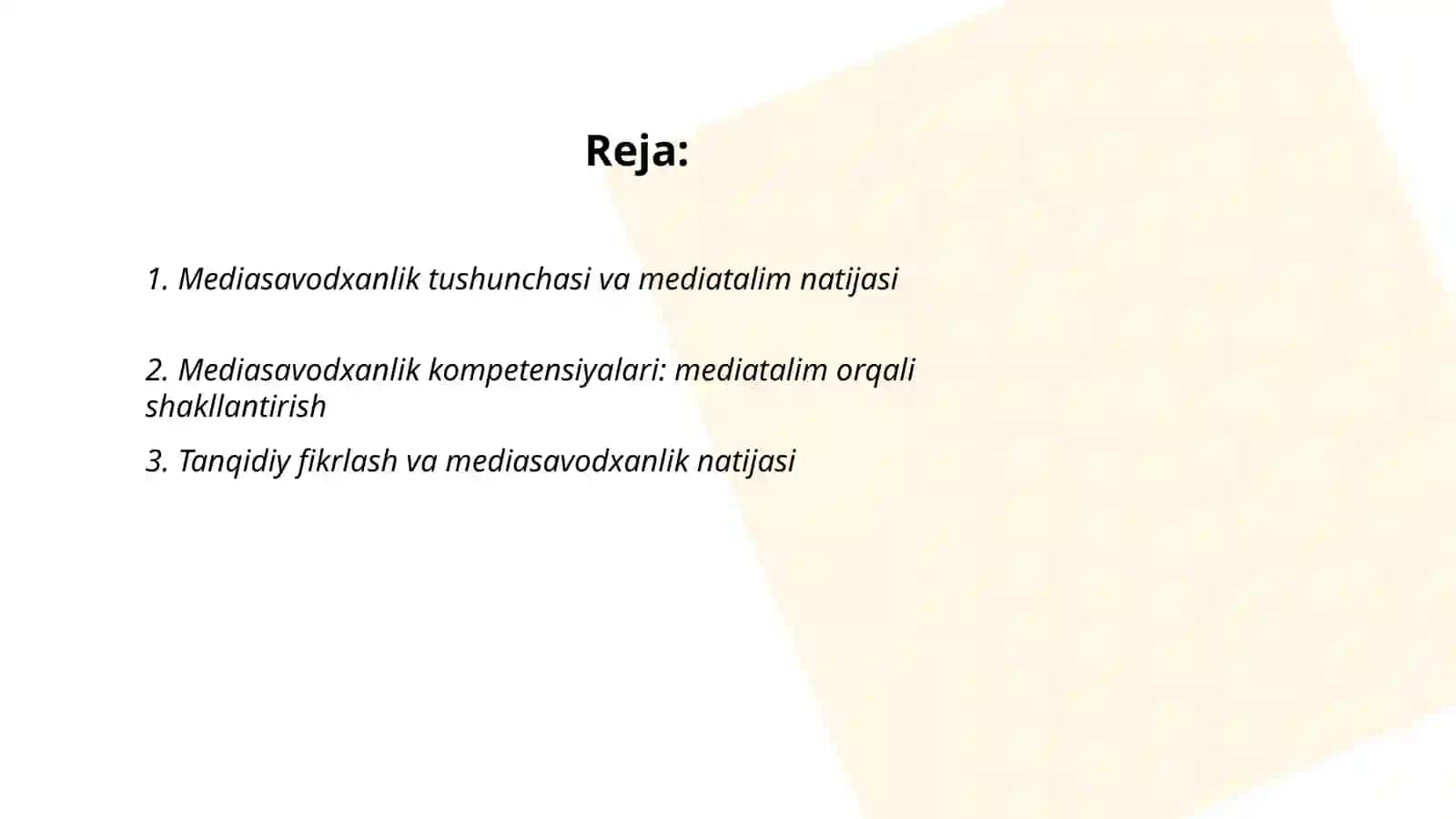 Mediasavodxanlik 2