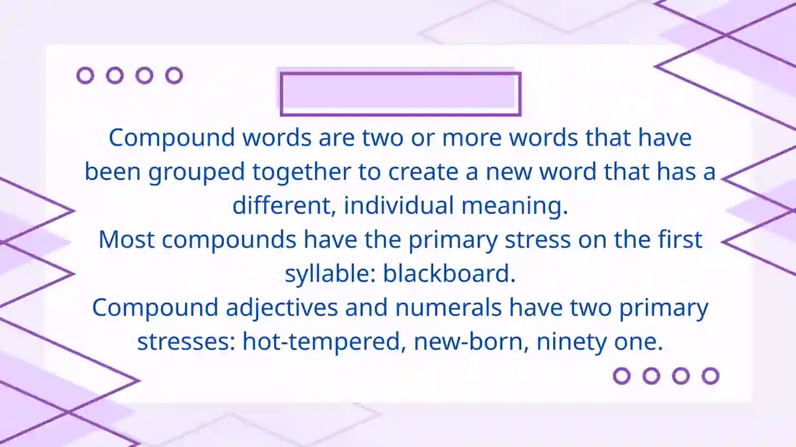 COMPOUNDS 2