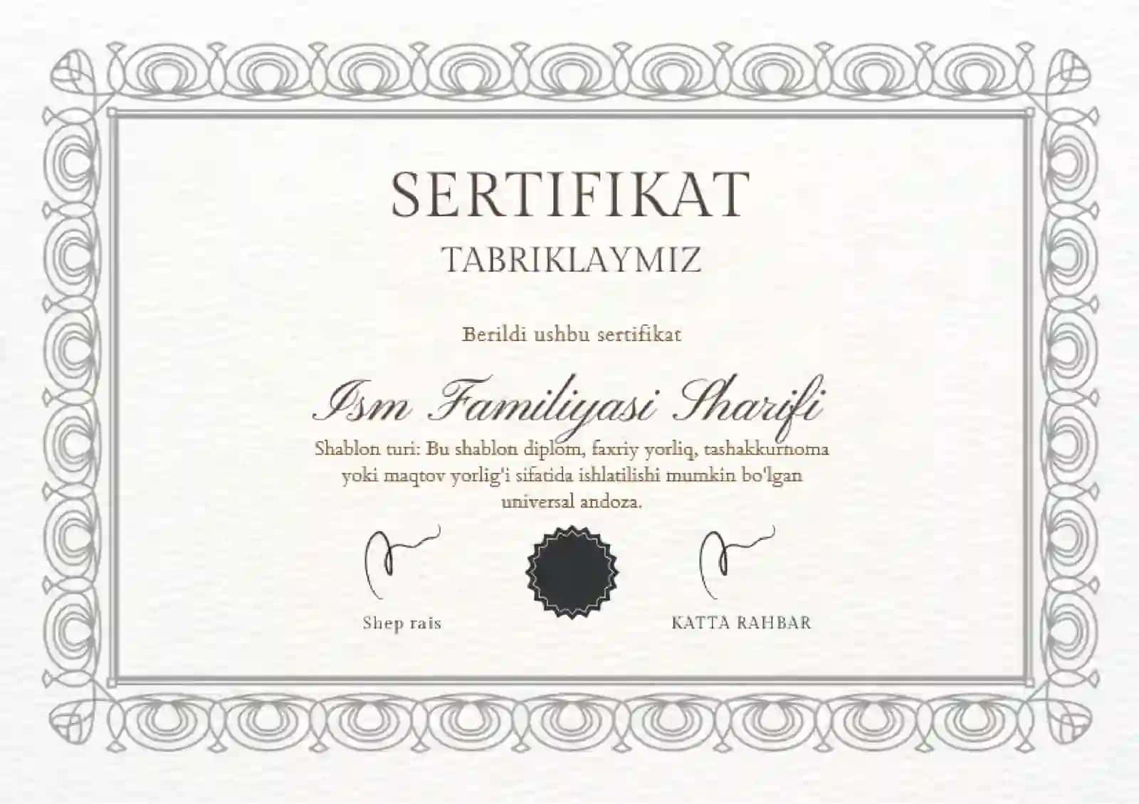 Sertifikat 2
