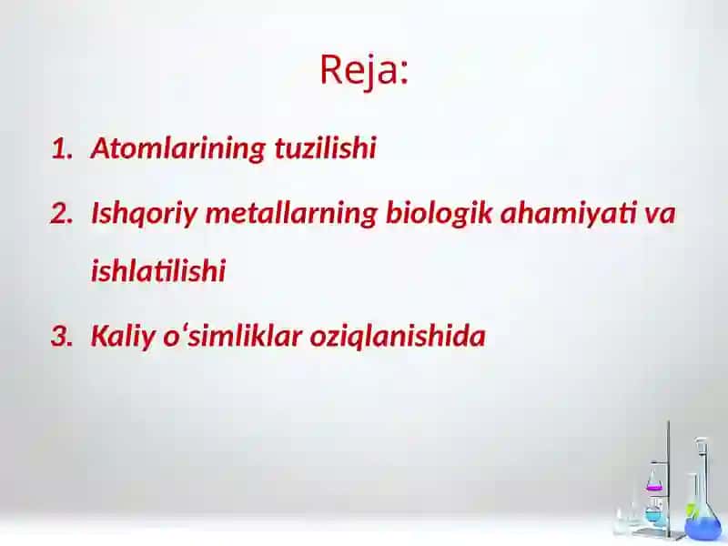 Ishqoriymetallar 2