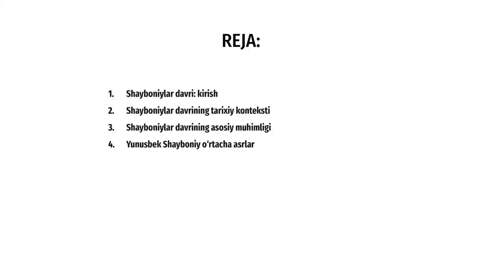 Shayboniylar davri tarixshunosligi 2