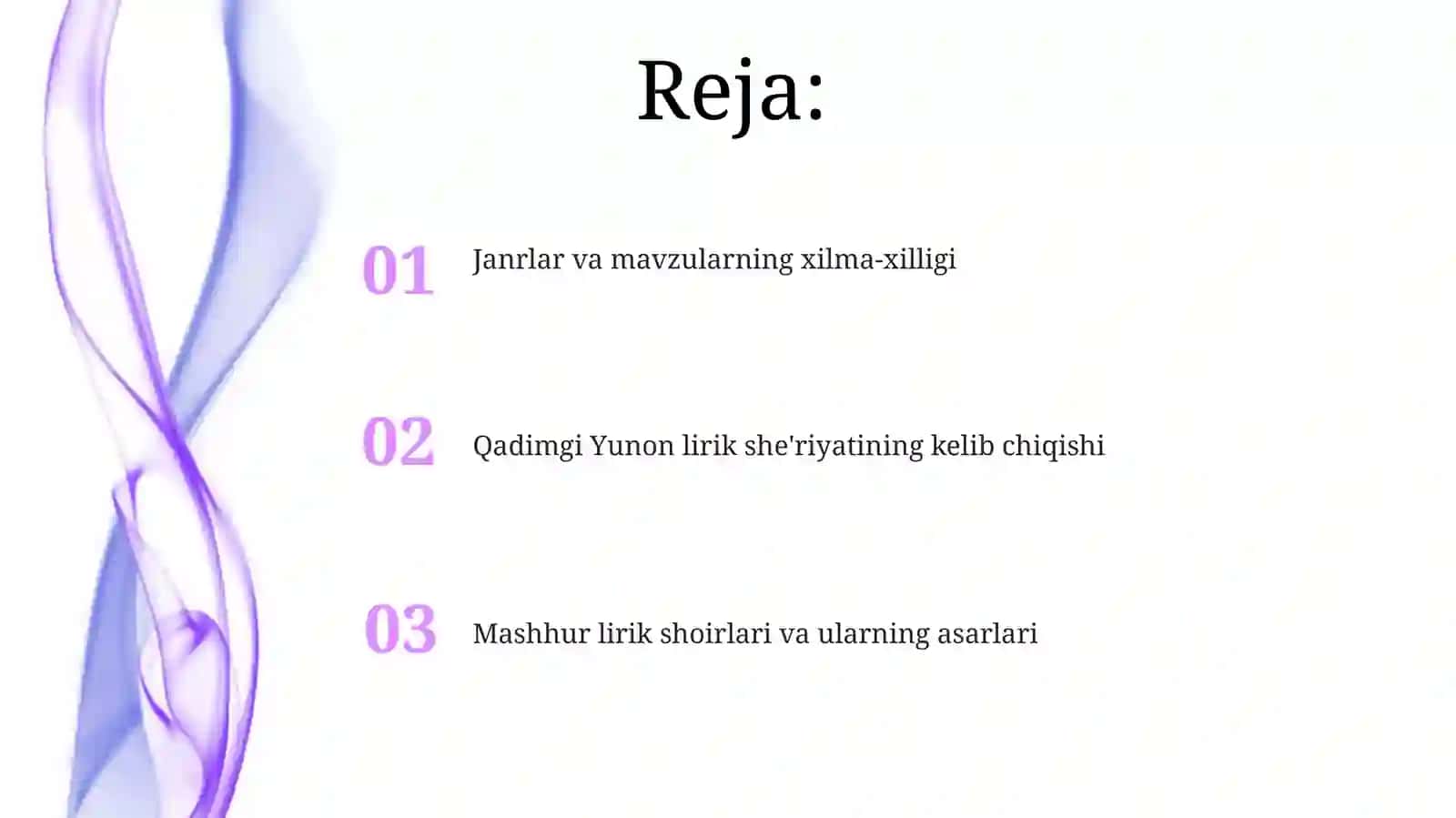 Qadimgi Yunon lirikasi 2