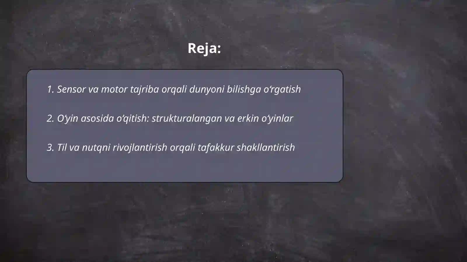 Ilk va maktabgacha yoshgacha bolgan bolalarning dunyoni bilish tafakkur qilishga o‘rgatish yo‘llari 2